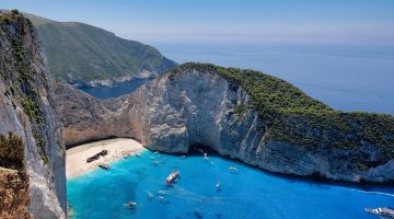 zakynthos jako popularny kierunek