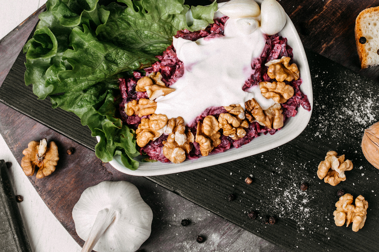 orzechy wloskie salatka